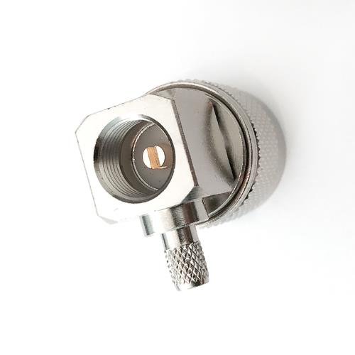 N han crimp RG58, RF195, HF195 - R/A