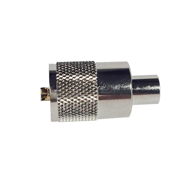 PL 259 til 6 mm kabel - Lodning - Lang