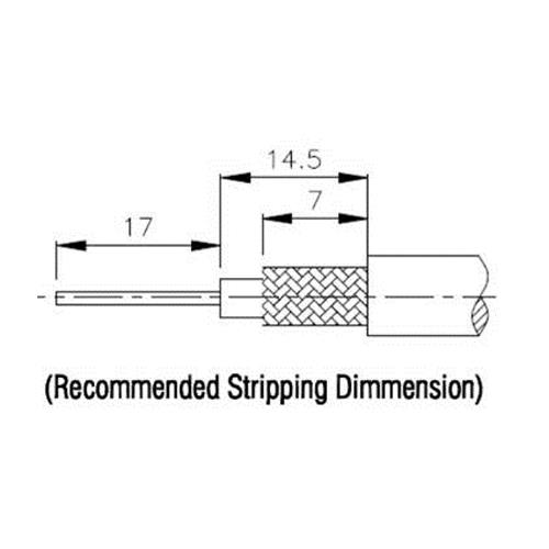 PL 259 Crimp på RG 213 / 214
incl 2 crimprør