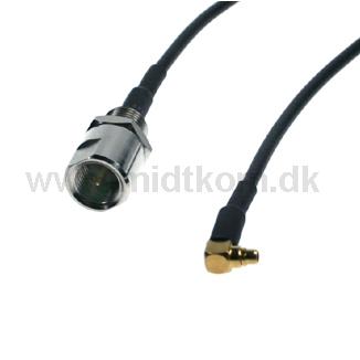 Kabel RG174U - 0,20 M. FME han ch-mont - MMCX han vinkel