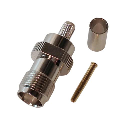 TNC hun crimp RG58 / RF195 (F)