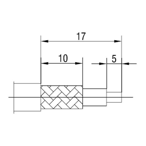 PL 258 hun crimp/lodning RG213