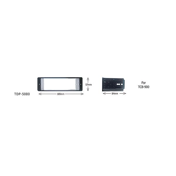 Indbygningskit DIN sæt TDP-5000
tti TCB-900