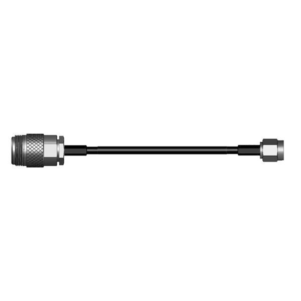 Kabel HF195 - 1,5M. N hun / SMA han