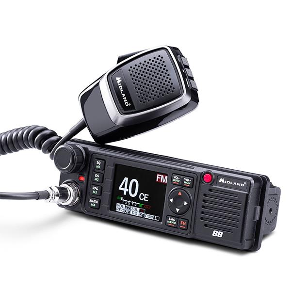 CB Mobilstation Alan 88 - 40 Kanaler 4 Watt AM/FM