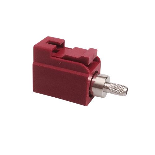 FAKRA hun crimp RG174/316 - Bordeaux