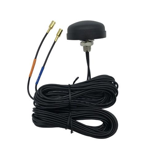 Combi GPS + 4G LTE 700-2700mhz GPS - 3 M. RG174 / SMB Jack str. 4G/LTE - 3 M. RG316 / SMB Jack str.