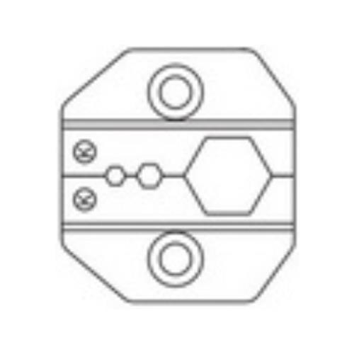 Crimp kæber HT-3K (HT-336K) RG8, 11, 174, 179, 213, LMR400 2.54/3.25/10.90mm .100”/.128”/.429”