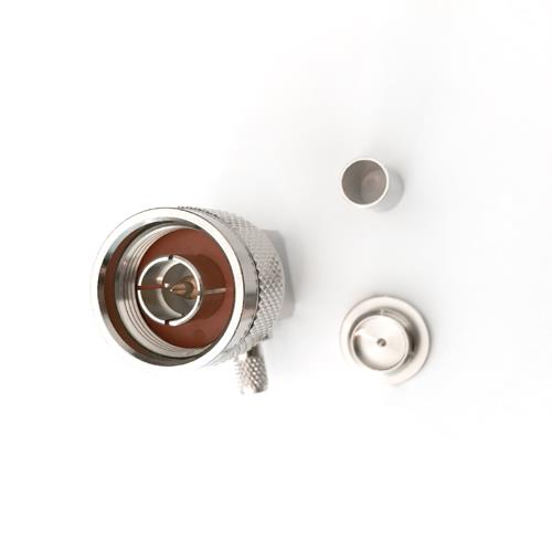 N han crimp RG58, RF195, HF195 - R/A