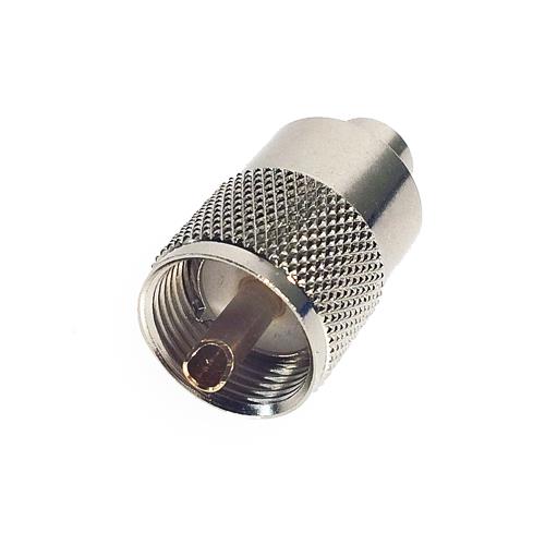 PL 259 til 6 mm kabel - Lodning - Lang