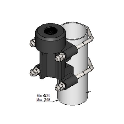 Antennebeslag AB-05 Heavy duty aluminium