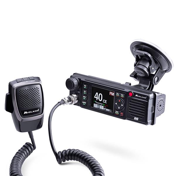 CB Mobilstation Alan 88 - 40 Kanaler 4 Watt AM/FM