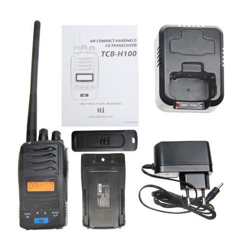 CB Håndstation tti TCB-H100 
4 Watt AM/FM - Multi