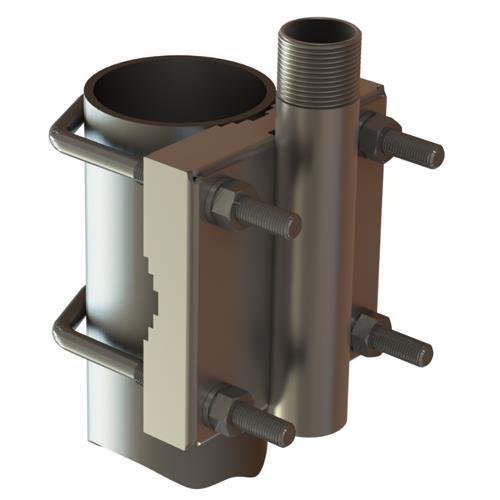 Antennebeslag AB-23
Stainless steel, 1" 14TPI