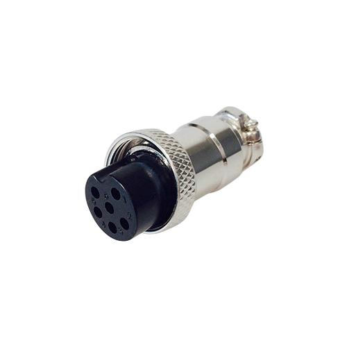 Mikrofon stik 6 pol Hun (F) NC-518