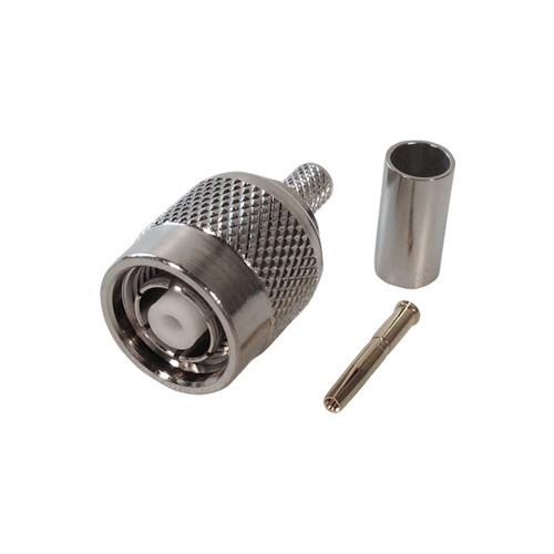 TNC RP Han crimp RG 58, RF195