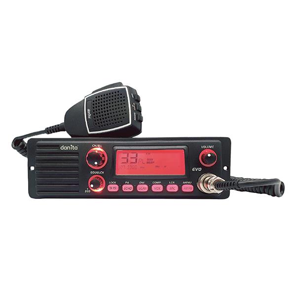 CB Mobilstation danita 840 evo
40 Kanaler / 4 Watt / AM/FM