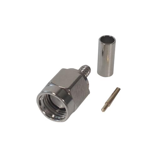SMA han crimp RG174/U, 188A/U, 316/U