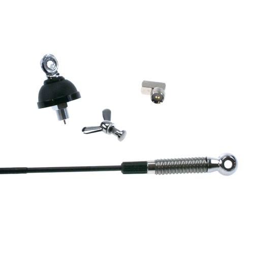 Mobil Antenne Mini jupiter 27 Mhz 0 dB T 27 1/4 F
komplet til FME kabel