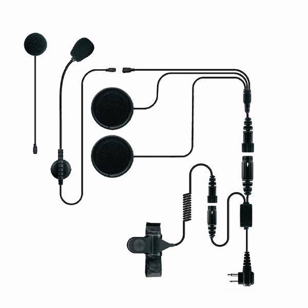 Biker to Bike head-set JH5024/M - åben hjelm
( med bom mikrofon )
Motorola, Kirisun connector