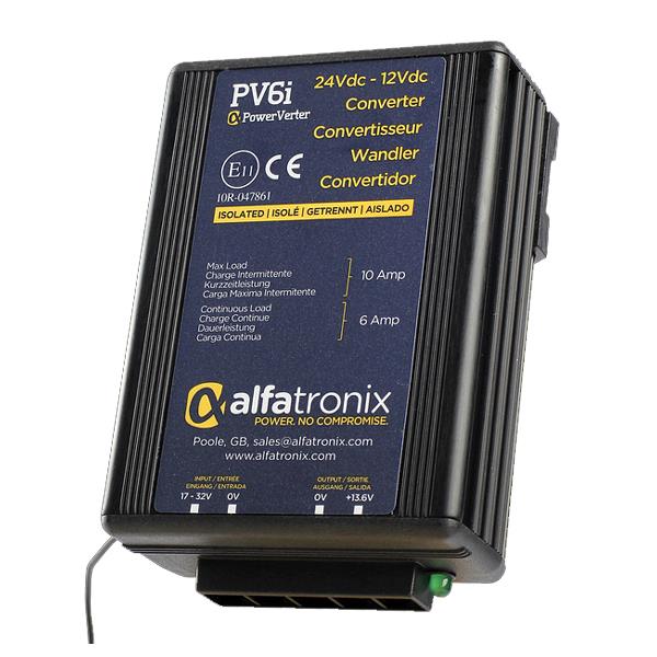 Converter Galvanisk 24/12 Volt  6-10 Amp
Alfatronix PV6i
