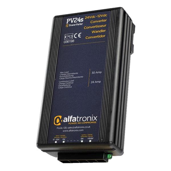 Converter 24/12 Volt 24-30 Amp 
Alfatronix PV24s