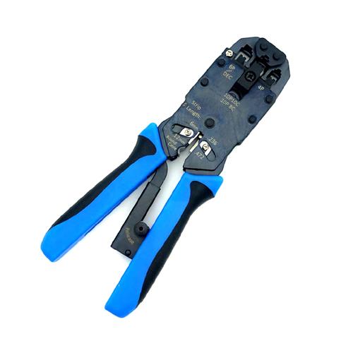 Crimptang til 4-6-8-10  pol modular stik  type: HT-200AR
10P10C,10P8C,6P6C,6P4C,4P4C & 
4P2C Plugs,DEC/Off Set Plug-6P6C
