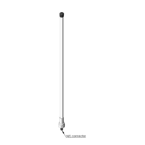 GF 2400-5 2310-2485 Mhz 5 dB ( 7,15 dBi )  WLAN, ISM a.o. uden omløber
(UHF249)