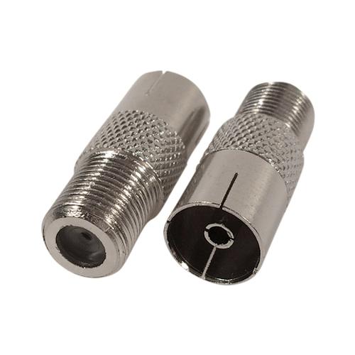 Adapter stik F hun til Coax / TV hun