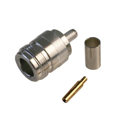 N hun crimp RG58, RF195, HF195