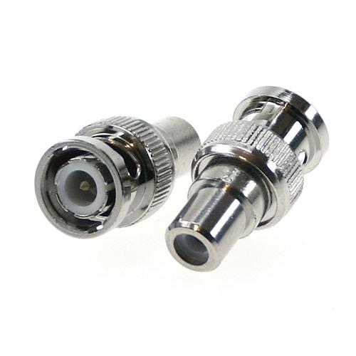 Adapter stik BNC han - Phone/RCA hun
