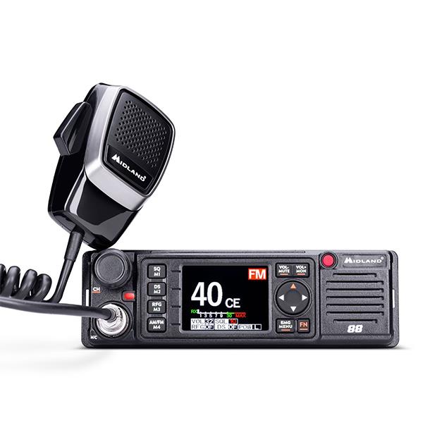 CB Mobilstation Alan 88 - 40 Kanaler 4 Watt AM/FM