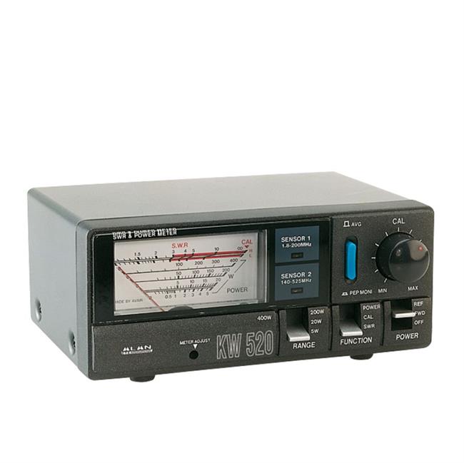 SWR / Power meter KW520 SWR 
1,8-160 MHz / 140-525 MHz