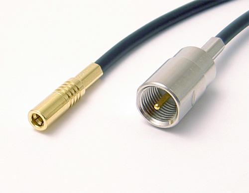 Kabel RG174U - 0,15 M. FME han - SSMB stik