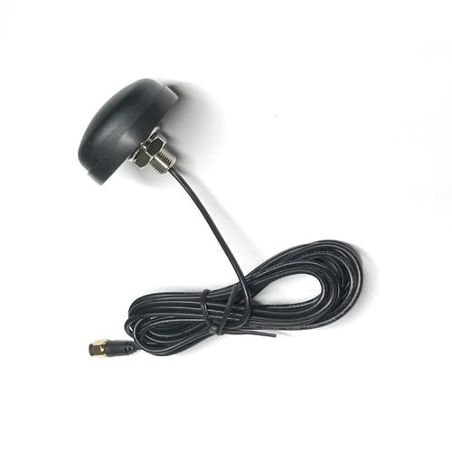 PUK antenne GSM / 4G LTE - 700-2700 HMz - IP67 SMA - 3 M. RG174u-DS low loss coax. Cable 700~960 / 1710~2170 / 2.6~2.7 GH