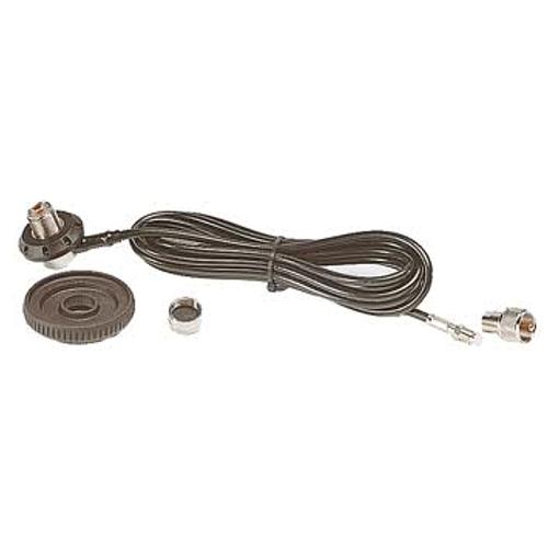 Antenne fod med UHF / PL258 - Sirio HP - AC/U - 4M. RG58