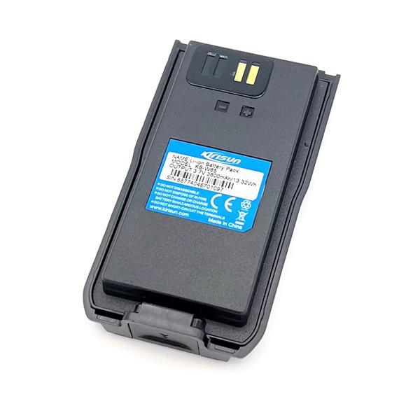 Batteripakke Kirisun T60/T65
Li-ion 3,7V / 3600 mAh (KB--W65)