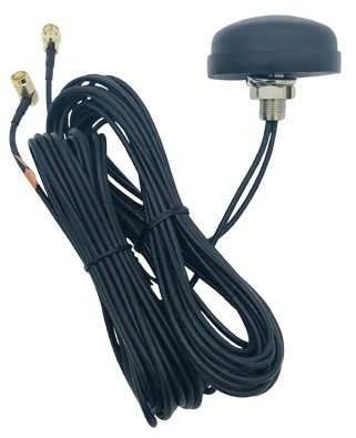 Combi GPS + 4G LTE 700-2700mhz GPS - 5M. RG174 open end 4G/LTE - 5M. RG316 open end