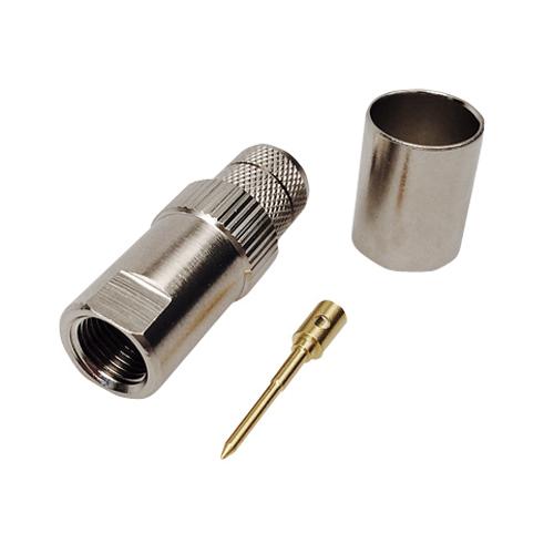 FME han til crimp / Lodde - RF400 / LMR400 / CDF400