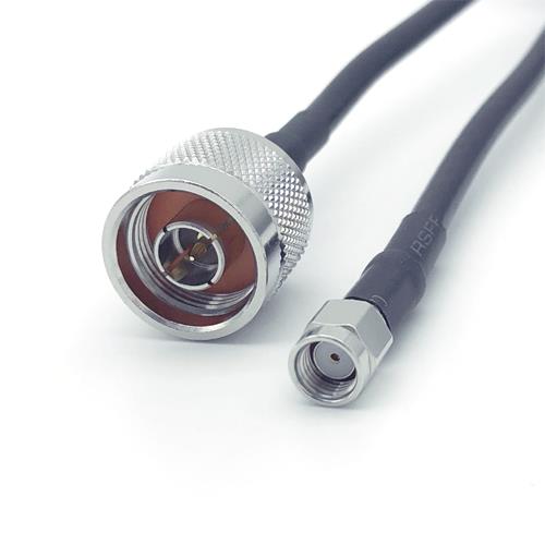 Kabel HF195 - 5 M. SMA RP  /  N han - incl flex