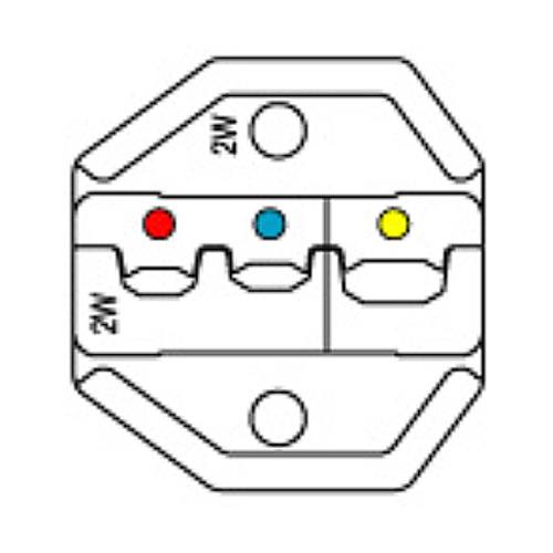 Crimp kæber HT-2W (HT-236W) AWG 22-18/16-14/12-10 DIN 0.5-1.0/1.5-2.5/4-6 mm2