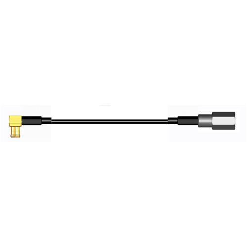 Kabel RG174U - 150 mm FME han - MCX han vinkel